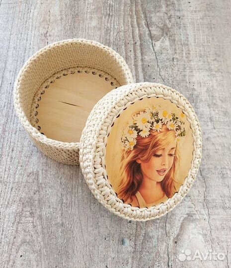 Корзинка шкатулка