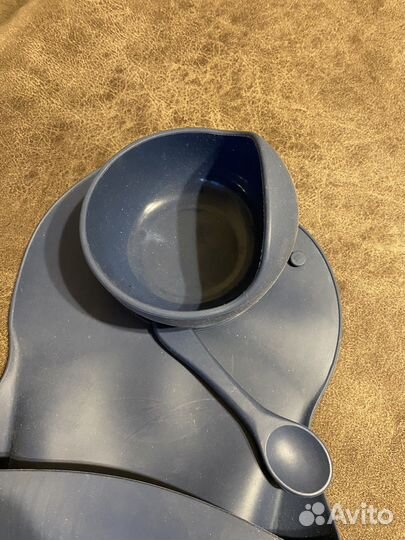 Силиконовая детская посуда