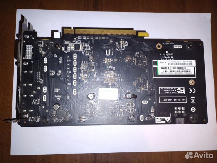 Видеокарта radeon RX560 4GB Sapphire