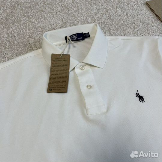 Футболка Polo Ralph Lauren белая M-4XL