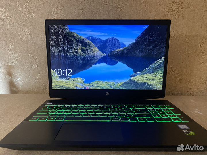 HP intel i5-8250U GTX 1050 игровой