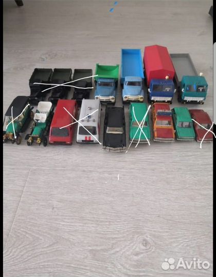 Коллекция машинок СССР