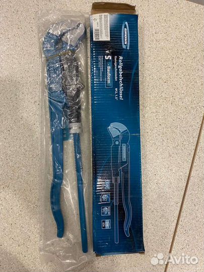 Ключ разводной трубный рычажный