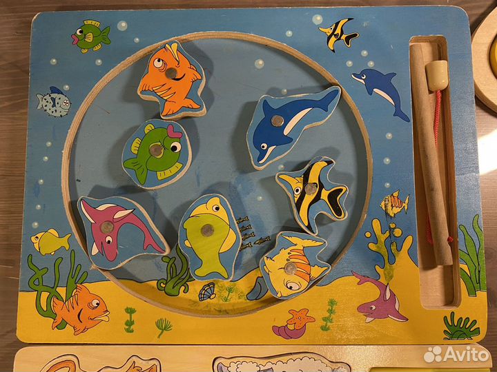 Развивающие игрушки из дерева