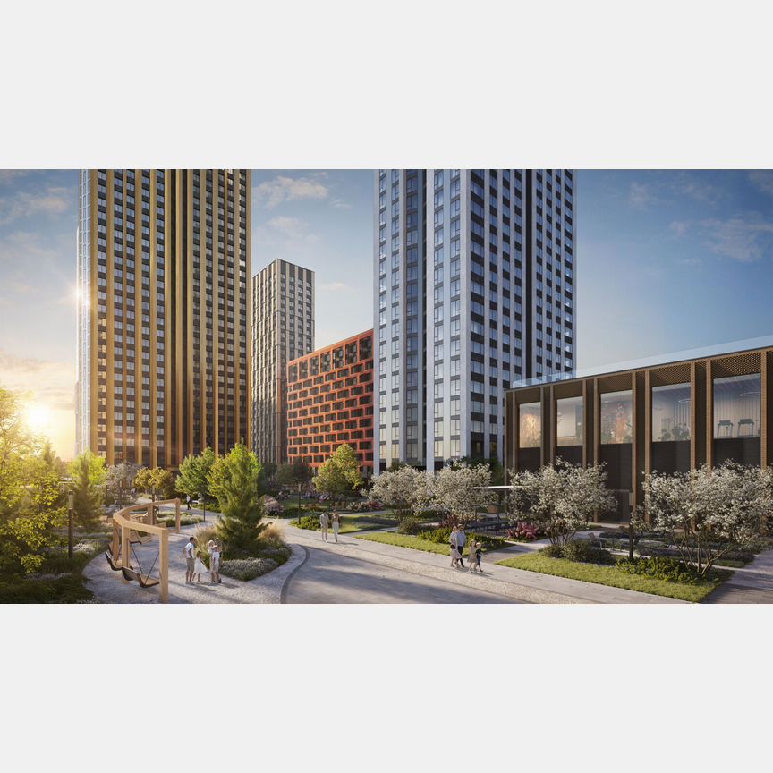 1-к. квартира, 33,8 м², 37/42 эт.