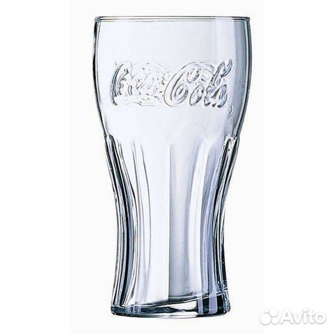 Винтажный зеленый стакан coca-cola