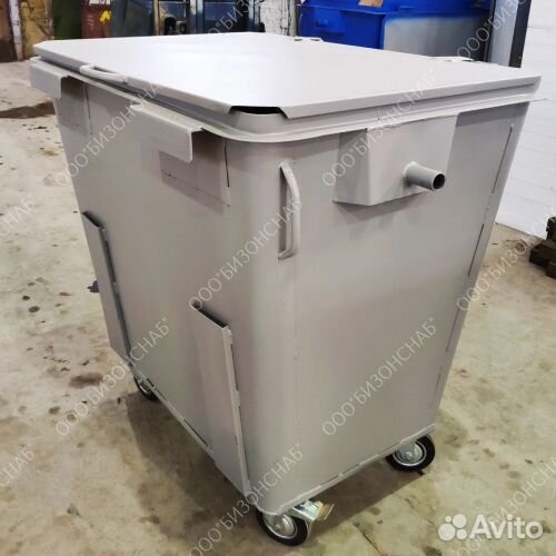 Мусорный евроконтейнер 1,1 м3 Арт 848