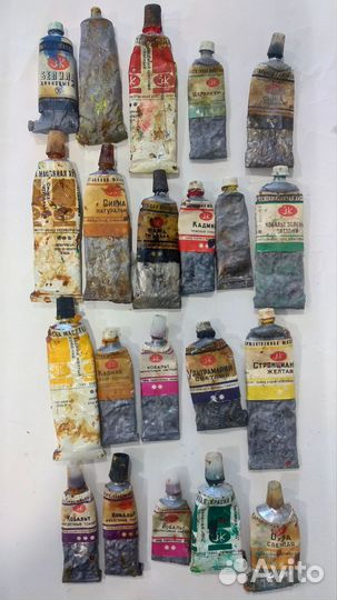 Художественные масляные краски СССР