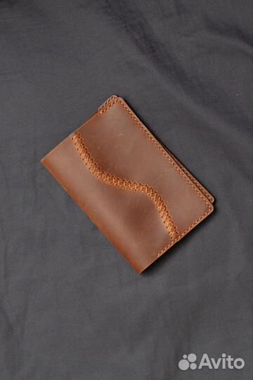 Обложка на паспорт из натуральной кожи