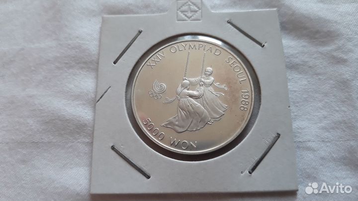 Монеты серебро корея разное