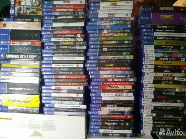 PS5 PS4 новые игры диски