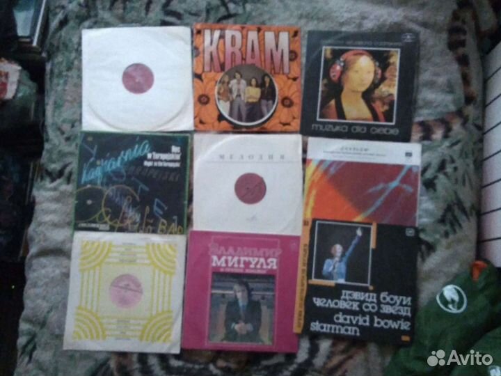 Виниловые пластинки. коллекция винила