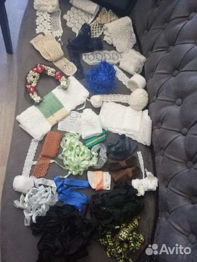 Ленты шитье, воротники