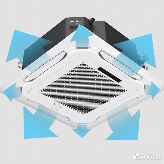 Кассетный кондиционер от 35 до 100 м2