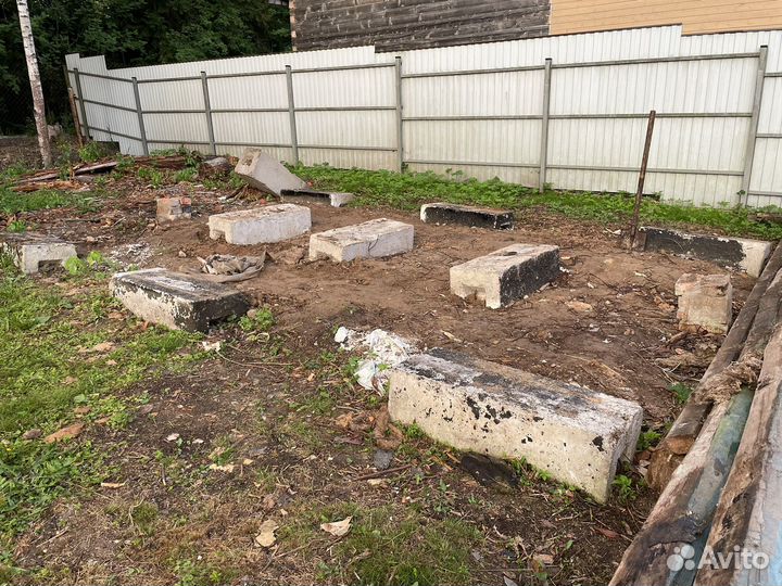 Бетонные блоки бу