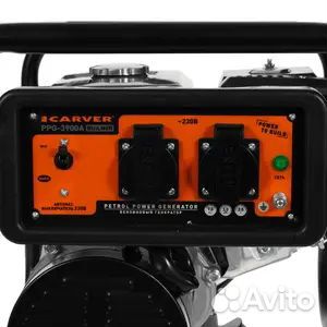 Генератор бензиновый Carver PPG-3900A Builder (2800 Вт)