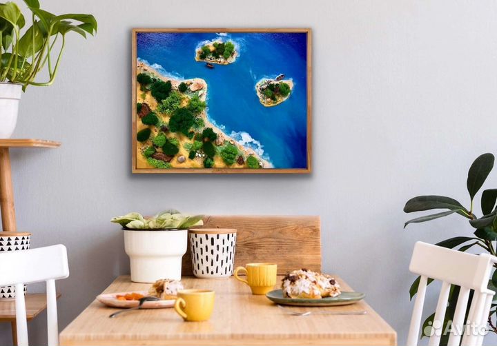 Эко картина «Острова»