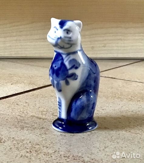 Гжель кошка (редкая)