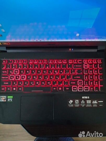 Игровой Ноутбук acer nitro 5 AN515-45-R4SB rtx3060