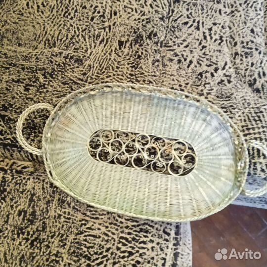 Поднос.медь ссср.27см