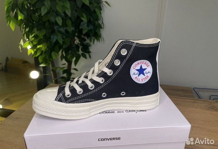 Кеды converse play comme des garcons