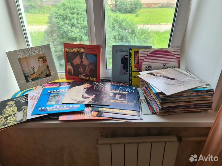 Виниловые пластинки.(более 50 пластинок)