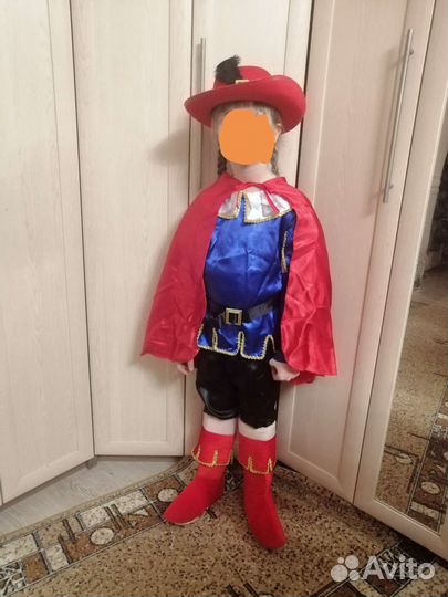 Костюм мушкетера /кота в сапогах