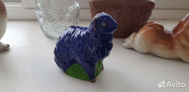 Статуэтка барашек фарфор