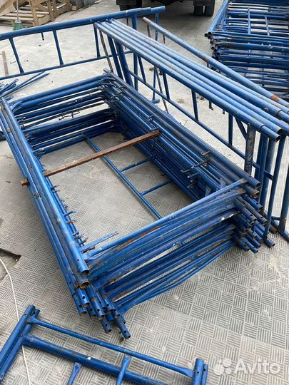 Леса строительные рамные б/у