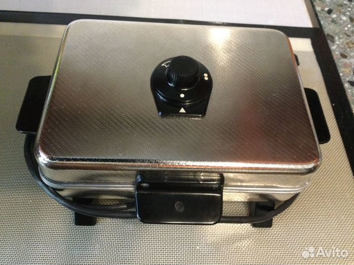 Вафельница гриль электрическая СССР Вильнюс регули