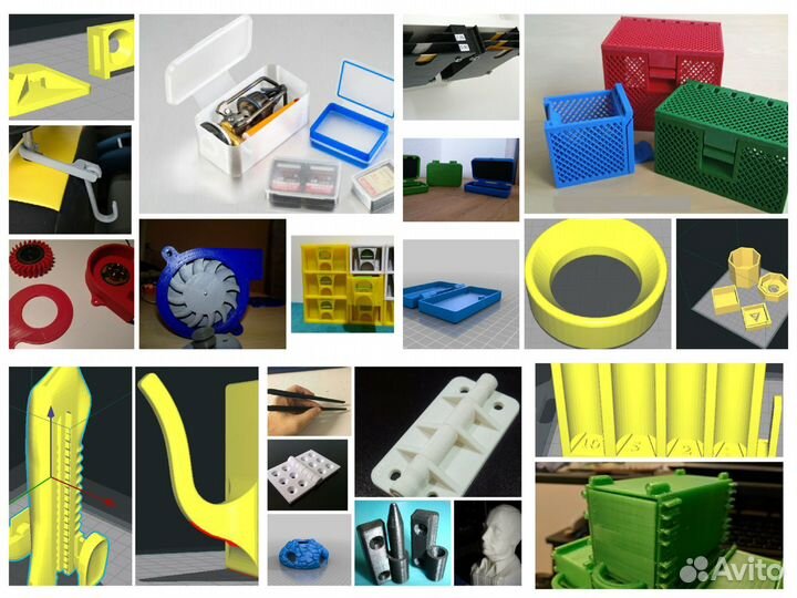 STL Сборник 3д макетов для 3D принтера