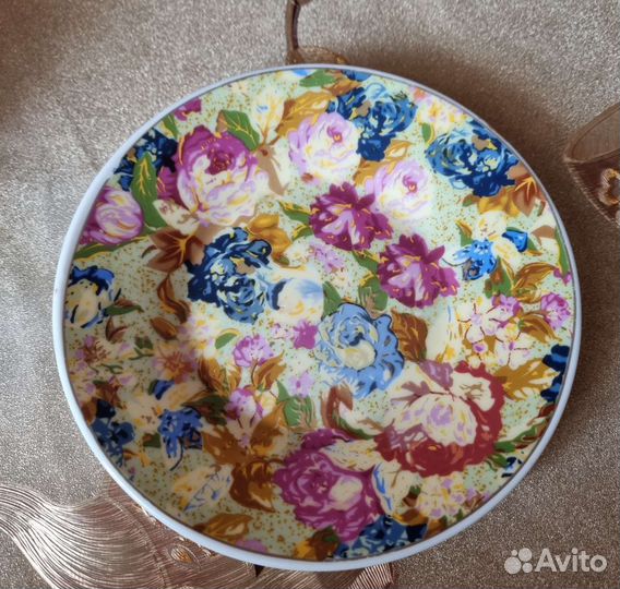 Чайный набор 3 предмета чайник чашка блюдце