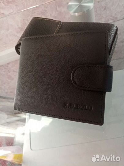 Кошелек кожаный мужской