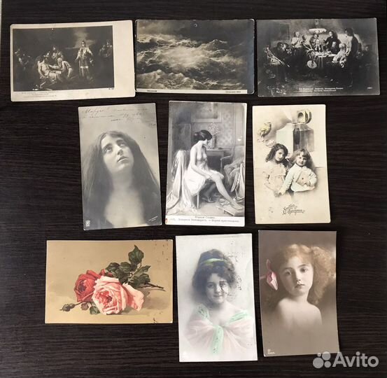 Почтовые карточки открытки СССР антикварные