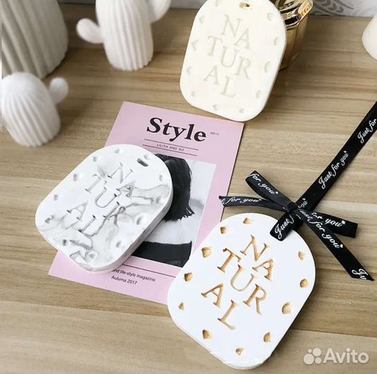 Аромасаше из гипса