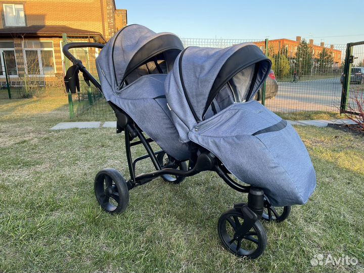 Коляска для двойни 2 в 1 Bebetto 42