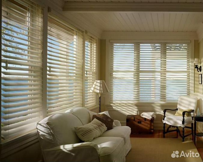 Жалюзи и рулонные шторы на окна