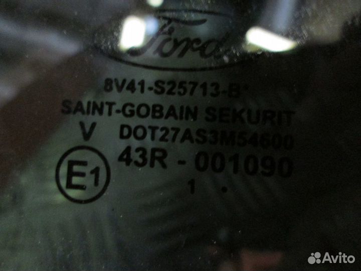 Стекло задней левой двери для Форд Куга 1 2011гв