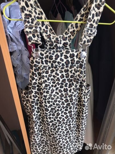 Джинсовый сарафан для девочки от 116-128