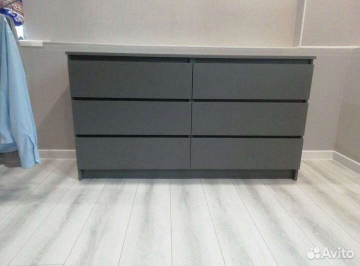 Комод мори 1380 6 графит