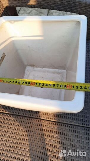 Керамический горшок б/у