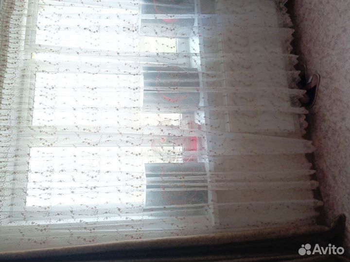 Шторы + тюль бу