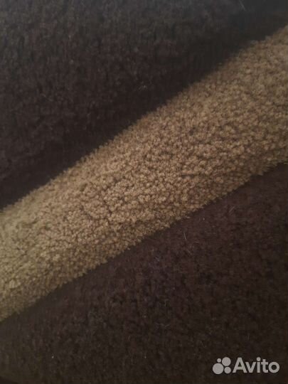 Ковёр карвинг бежево-коричный