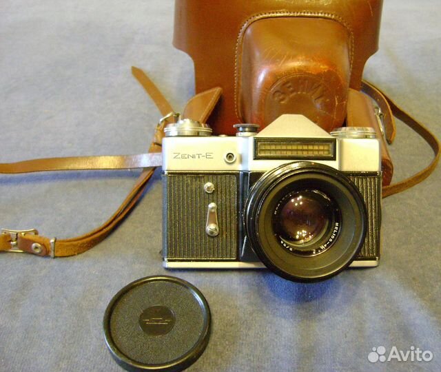 Фотоаппарат Zenit-E с объективом Helios-44