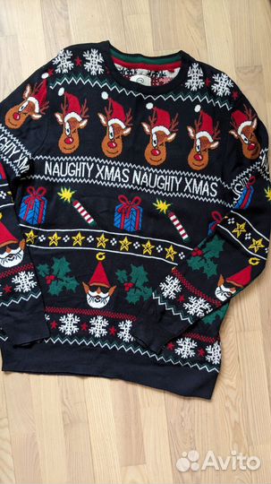 Джемпер новогодний