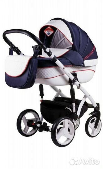 Коляска 2 в 1 эко кожа
