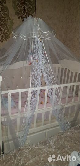 Бортики с балдахином