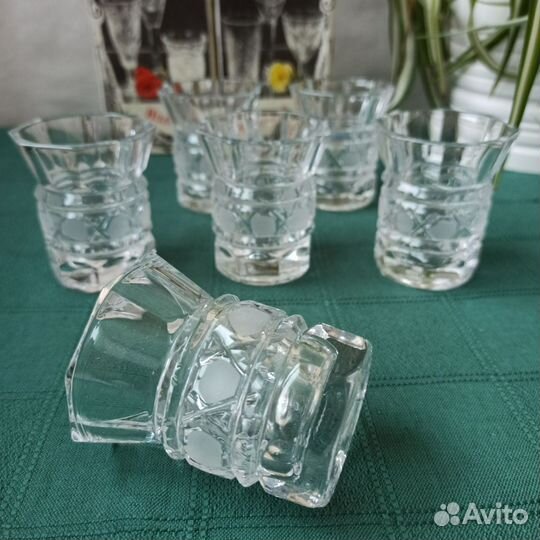 Новые Стопки Дядьковский хрусталь рюмки в упаковке