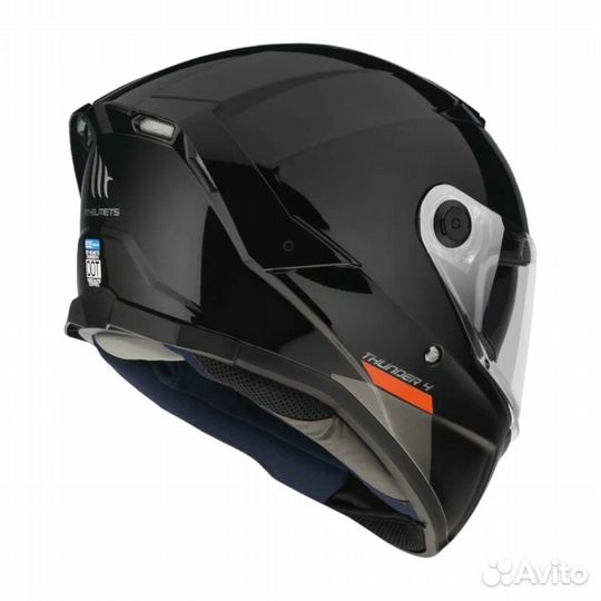 Мотошлем интеграл MT FF118SV thunder 4 SV Solid ч