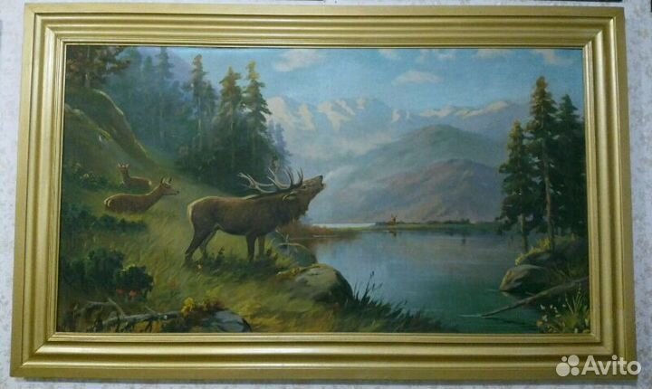 Картина, холст, масло